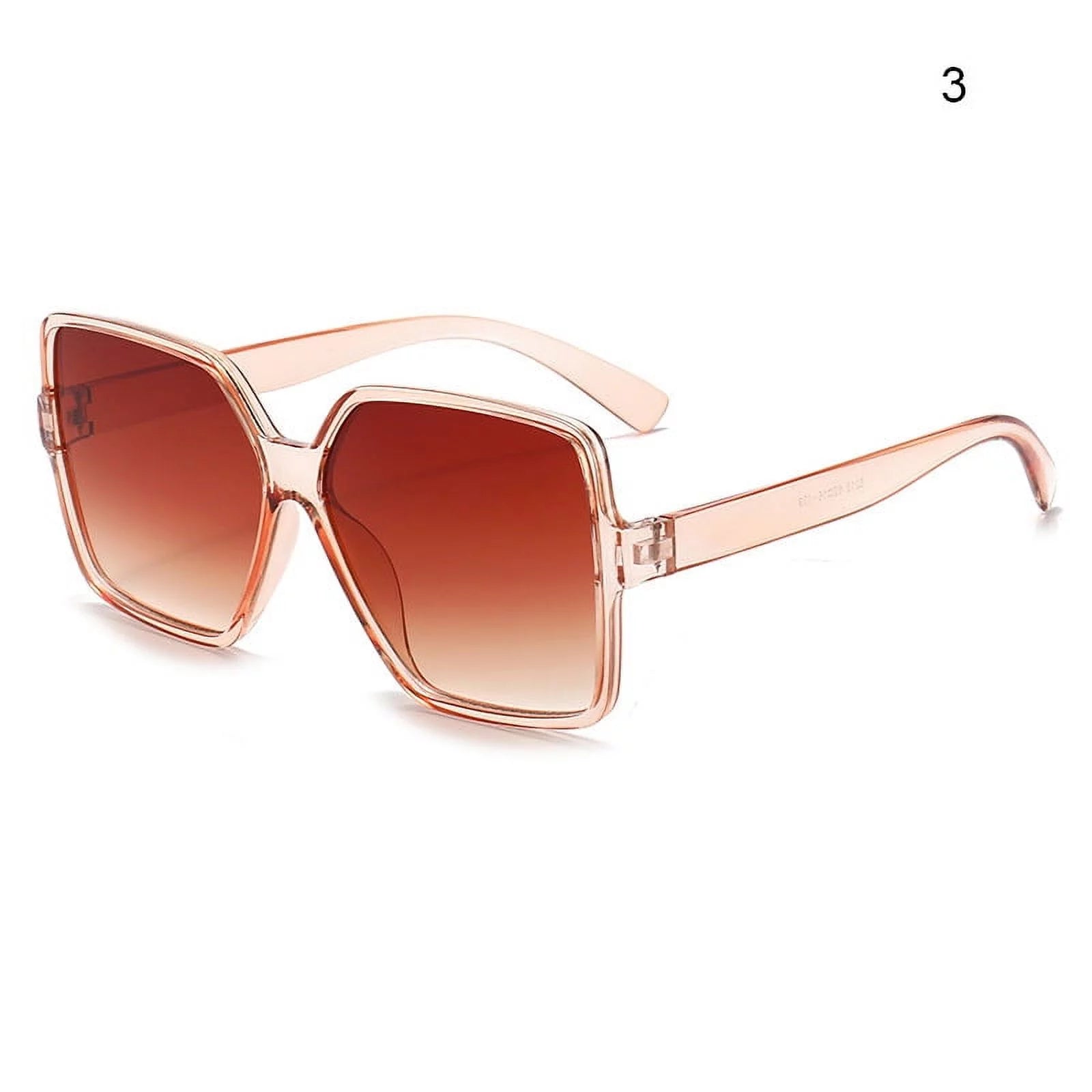 Polarized Women Square Sunglasses Big Women Sunglasses Retro Flat Top Fashion Shades Sunglasses for Women and Men 1