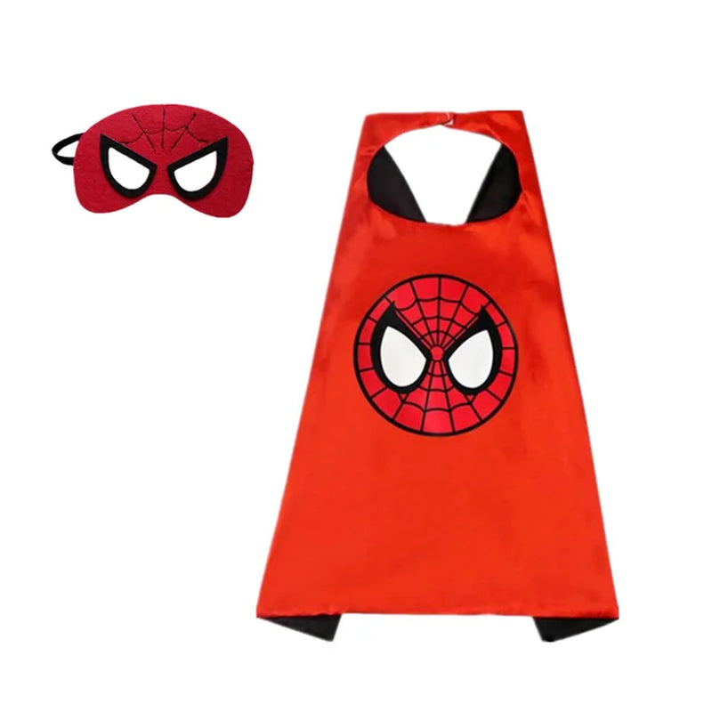 Superhero Capes for Kids 3-10 Year Old Boy Gifts Boys Cartoon Dress up Costumes Party Supplies Easter Gifts