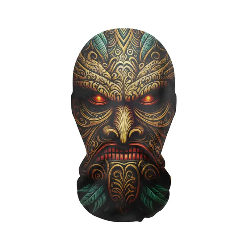 New 3D Printed Kanye Mask Elastic Mesh Full Face Mask for Men Women Cosplay Headwear Hip Hop Fashion Balaclava Hood Hat Headg