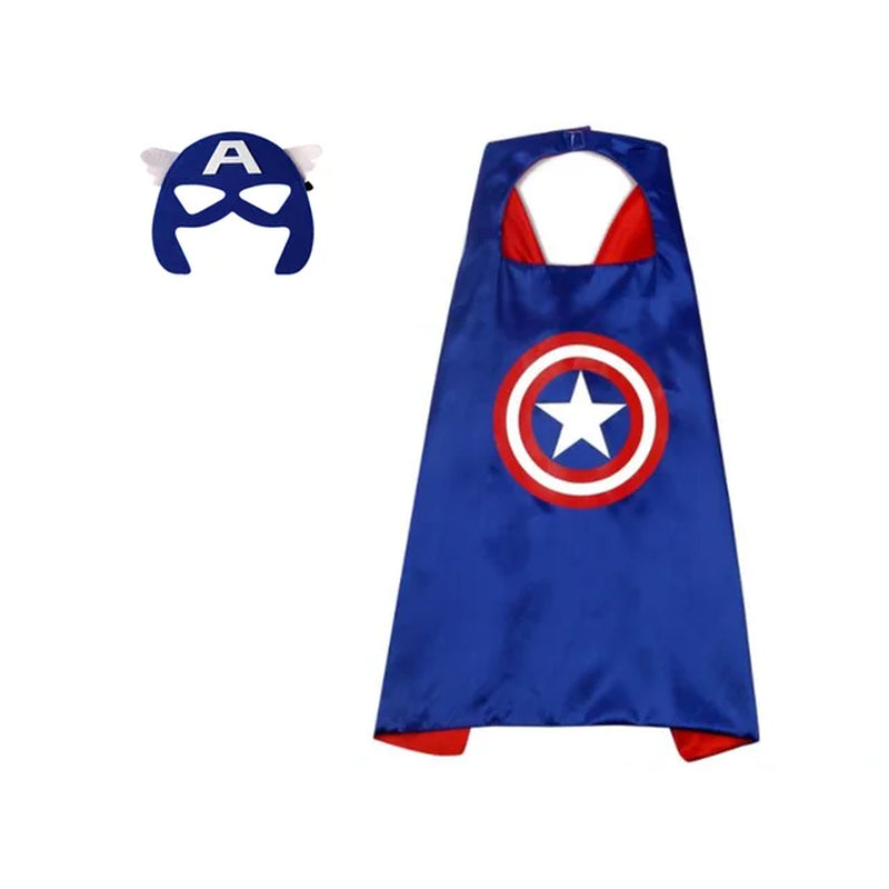 Superhero Capes for Kids 3-10 Year Old Boy Gifts Boys Cartoon Dress up Costumes Party Supplies Easter Gifts