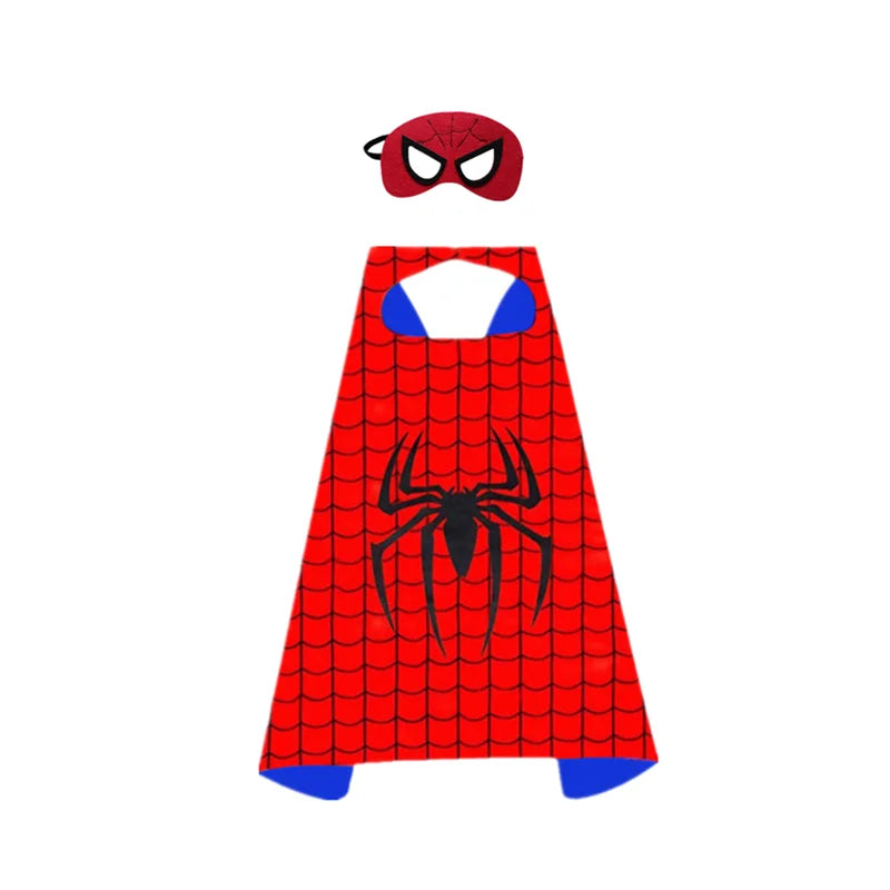 Superhero Capes for Kids 3-10 Year Old Boy Gifts Boys Cartoon Dress up Costumes Party Supplies Easter Gifts